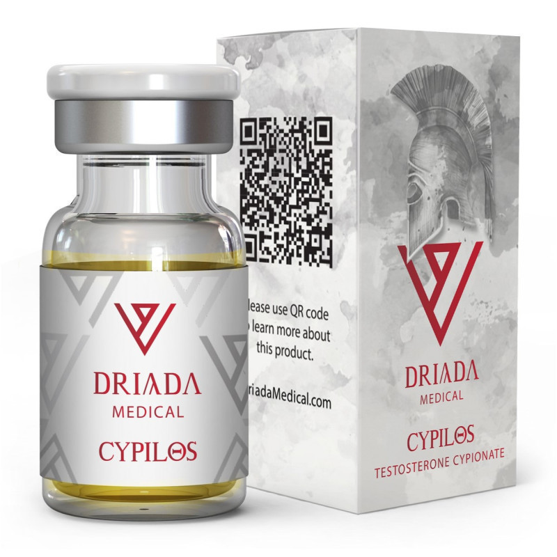CYPILOS 250 MG/ML (TESTOSTERONE CYPIONATE) 10ML VIAL | Popular Testosterone | Driada Medical | DriadaShop