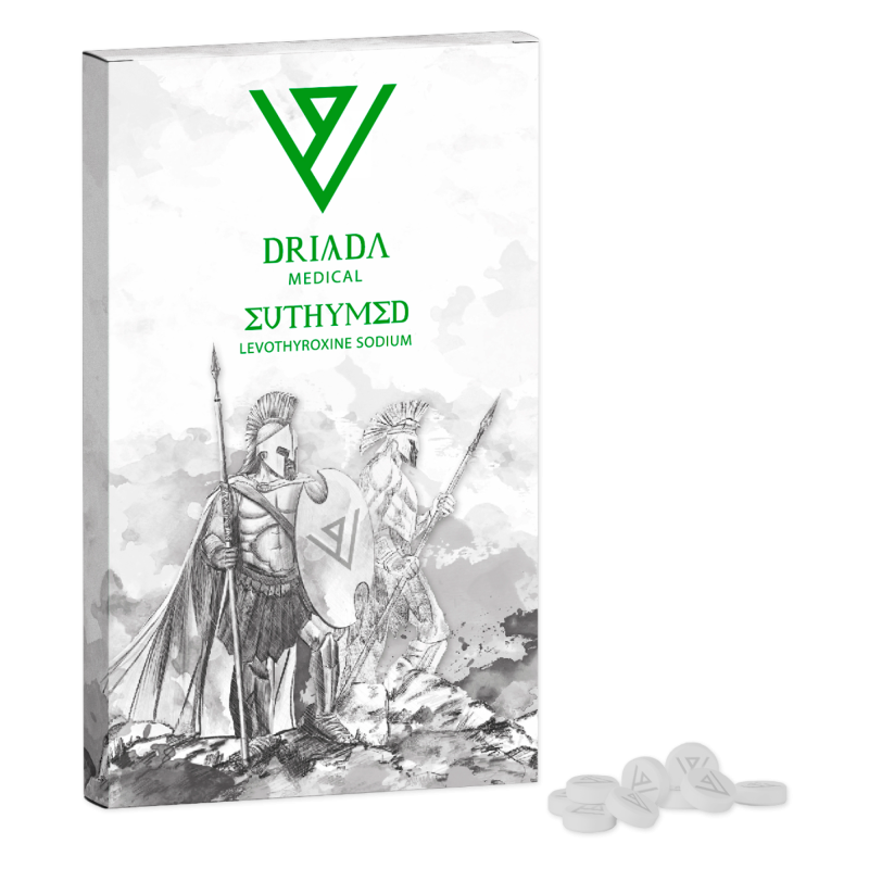 T4 EUTHYMED 50 MCG (LEVOTHYROXINE SODIUM) | Thyroid Support | Driada Medical | DriadaShop